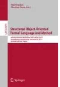 Structured Object-Oriented Formal Language and Method