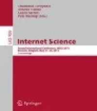 Internet Science: Second International Conference, INSCI 2015, Brussels, Belgium, May 27-29, 2015, Proceedings