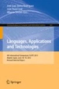 Languages, Applications and Technologies: 4th International Symposium, SLATE 2015, Madrid, Spain, June 18-19, 2015, Revised Selected Papers