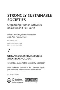 7 Urban ecosystem services and stakeholders