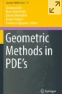 Geometric Methods in PDEâ€™s