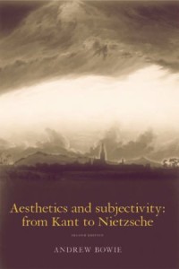 Aesthetics and subjectivity