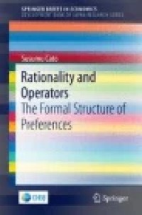 Rationality and Operators: The Formal Structure of Preferences