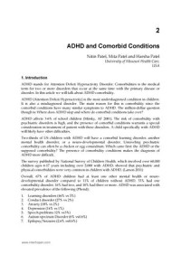 ADHD and Comorbid Conditions