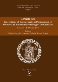 ASMOD 2018 : Proceedings of the International Conference on Advances in Statistical Modelling of Ordinal Data