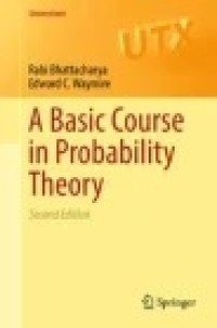 A Basic Course in Probability Theory