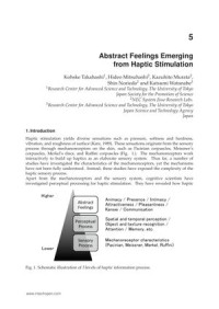 Abstract Feelings Emerging from Haptic Stimulation