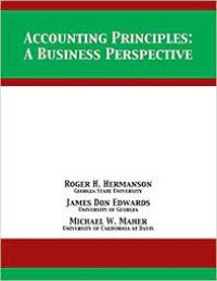Accounting Principles : A Business Perspective