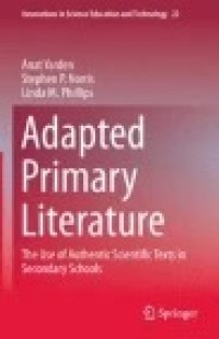 Adapted Primary Literature: The Use of Authentic Scientific Texts in Secondary Schools