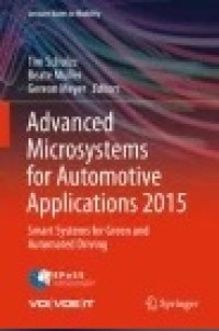 Advanced Microsystems for Automotive Applications 2015: Smart Systems for Green and Automated Driving