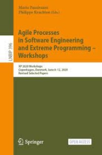 Agile Processes in Software Engineering and Extreme Programming – Workshops : XP 2019 Workshops, Montréal, QC, Canada, May 21–25, 2019, Proceedings