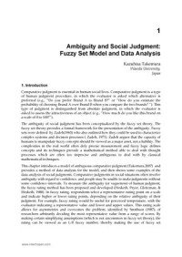 Ambiguity and Social Judgment