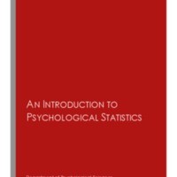 An Introduction to Psychological Statistics