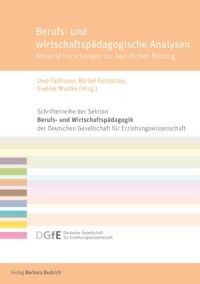 Berufs- und wirtschaftspädagogische Analysen