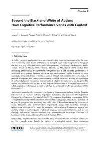 Beyond The Black-and-White of Autism
How Cognitive Performance Varies With Context