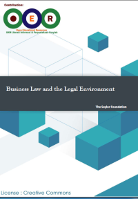 Business Law and The Legal Environment