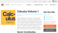 Calculus Volume 1