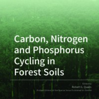 Carbon, Nitrogen and Phosphorus Cycling in Forest Soils