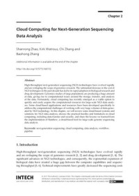 Cloud Computing for Next-Generation Sequencing Data Analysis