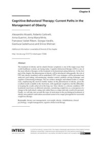 Cognitive-Behavioral Therapy
Current Paths in The Management of Obesity