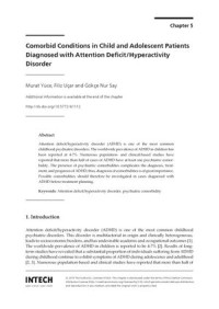 Comorbid Conditions in Child and Adolescent Patients Diagnosed with Attention Deficit/Hyperactivity Disorde