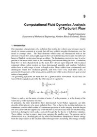 Computational Fluid Dynamics Analysis of Turbulent Flow