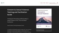 Consent and Sexual Violence: Training and Facilitation Guide