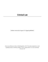 Criminal Law