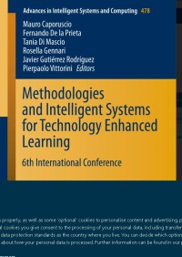 Methodologies and Intelligent Systems for Technology Enhanced Learning