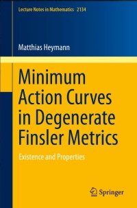 Minimum Action Curves in Degenerate Finsler Metrics:Existence and Properties