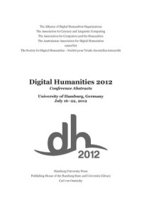 Digital Humanities 2012 - Conference Abstracts