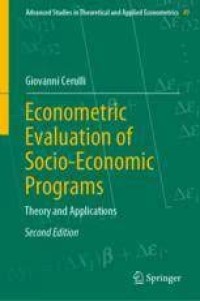 Econometric Evaluation of Socio-Economic Programs