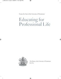 Educating for Professional Life