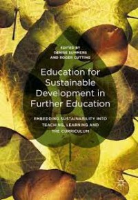 Education for Sustainable Development in Further Education