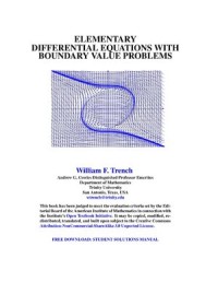 Elementary Differential Equations