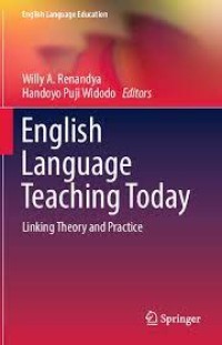 English Language Teaching Today
Linking Theory and Practice