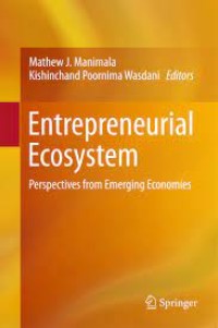 Entrepreneurial Ecosystem
Perspectives from Emerging Economies