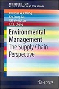 Environmental Management
 the Supply Chain Perspective
