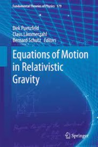 Equations of Motion in Relativistic Gravity