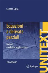 Equazioni a derivate parziali
Metodi, modelli e applicazioni