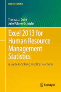 Excel 2013 for Human Resource Management Statistics