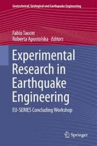 Experimental Research in Earthquake Engineering