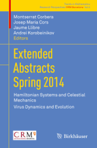 Extended Abstracts Spring 2014
Hamiltonian Systems and Celestial Mechanics; Virus Dynamics and Evolution