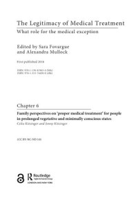 Family perspectives on a proper medical treatment for people in prolonged vegetative and minimally conscious states