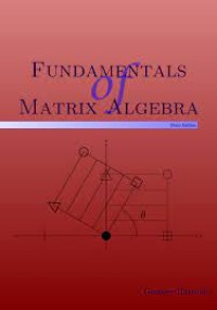 Fundamentals of Matrix Algebra