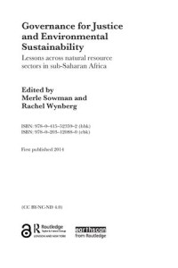 Governance for Justice and Environmental Sustainability