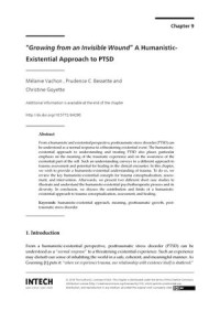 Growing from an Invisible Wound” A Humanistic-Existential Approach to PTSD