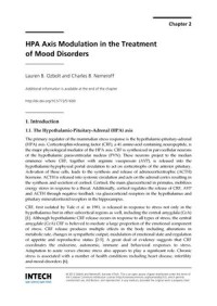 HPA Axis Modulation in the Treatment of Mood Disorders