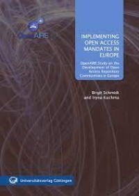 Implementing open access mandates in Europe