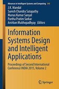 Information Systems Design and Intelligent Applications